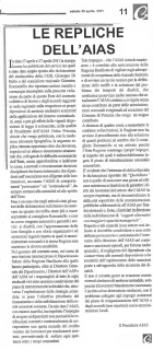 29/04/2011 Aias Comunicato Stampa - AIAS Potenza ets